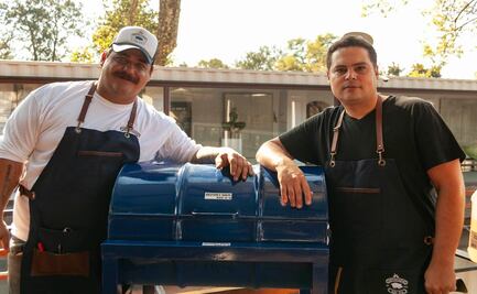 Deportados: un lugar al aire libre para comer bbq