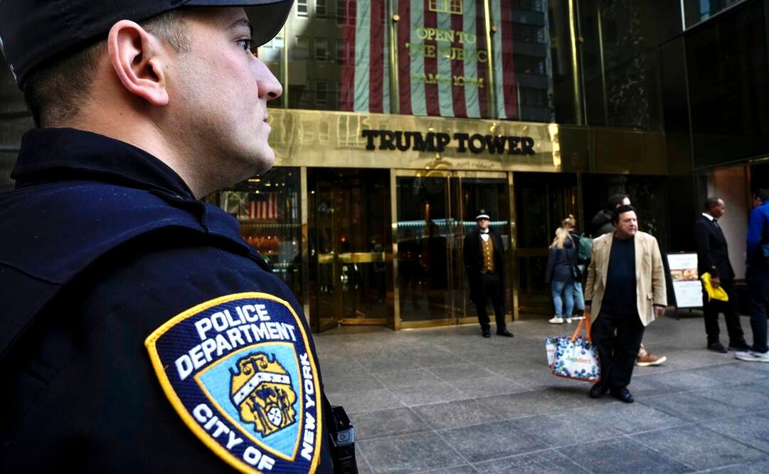 Policía afuera de la Trump Tower en Nueva York. Foto: Archivo/AP