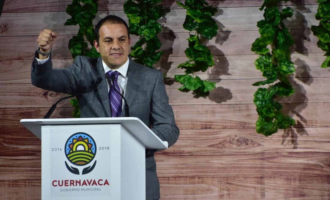 El segundo informe de actividades del presidente municipal de Cuernavaca, Cuauhtémoc Blanco. (FOTO: Tony Rivera. EL UNIVERSAL)