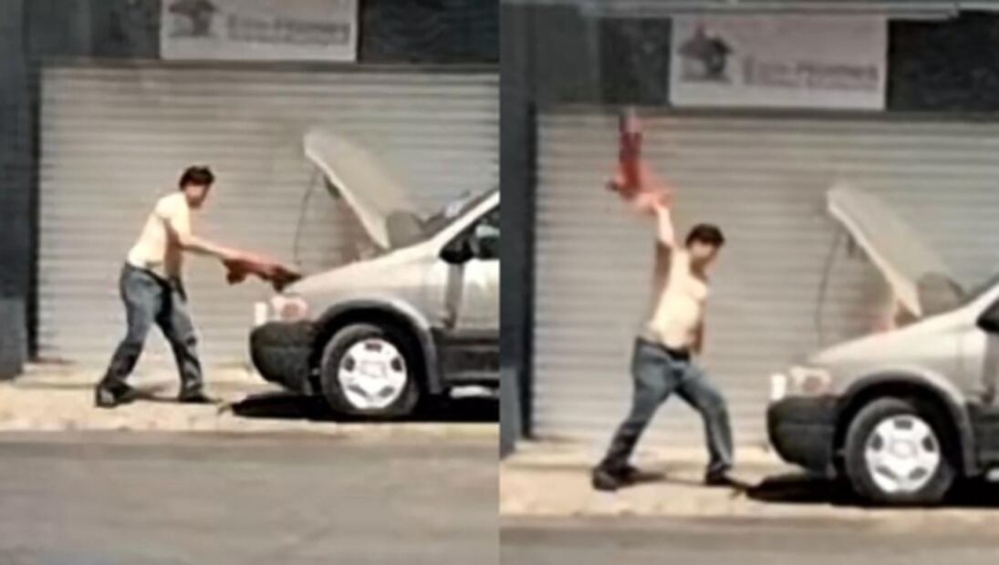 TikTok: graban incendio y choque automovilístico que se hizo viral 