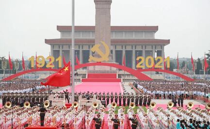 Partido Comunista de China celebra centenario con gran gala en la plaza de Tiananmen