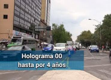Holograma 00 hasta por 4 años a autos limpios