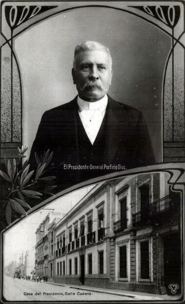 Porfirio Díaz siempre vivió en una casa rentada del Centro