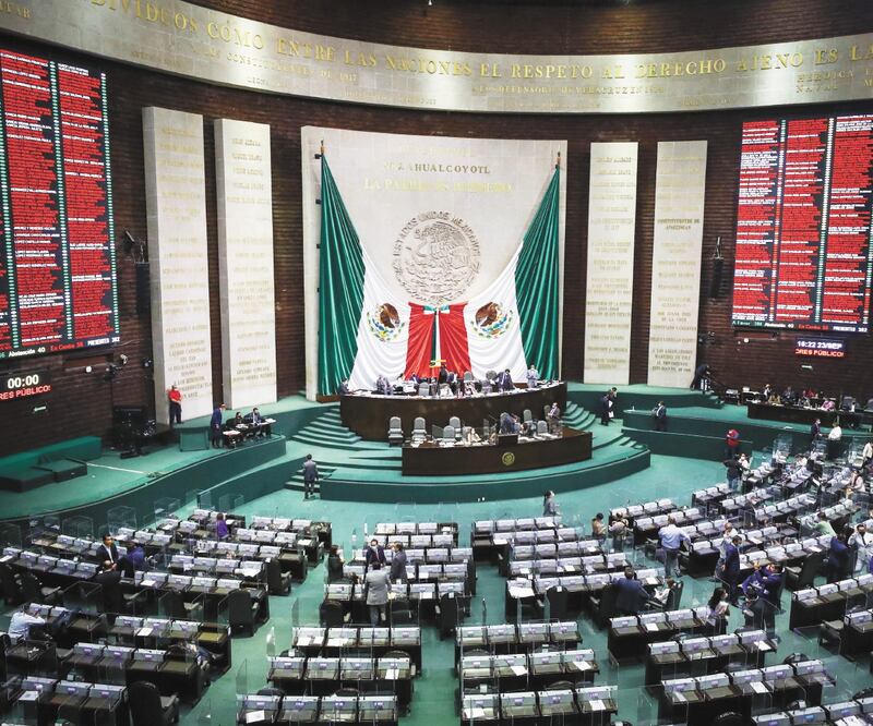 La iniciativa de Ley de Ingresos para 2021 será discutida en la Cámara de Diputados. Foto: DIEGO SIMÓN. EL UNIVERSAL