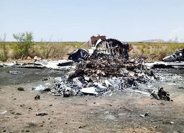 DGAC inicia rescate de cuerpos de aeronave accidentada en Coahuila
