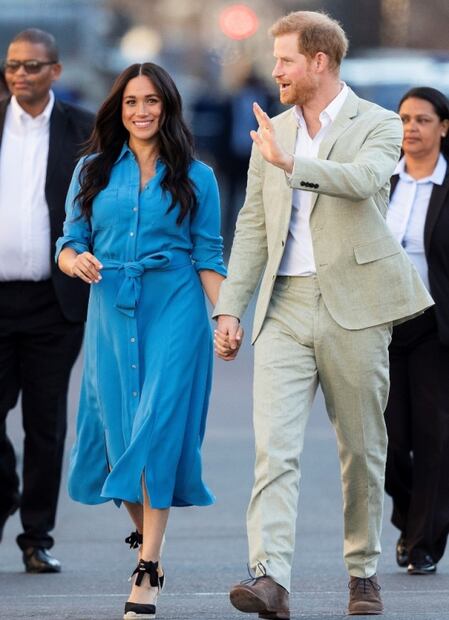 Los estilismos de Meghan Markle en su gira por Sudáfrica