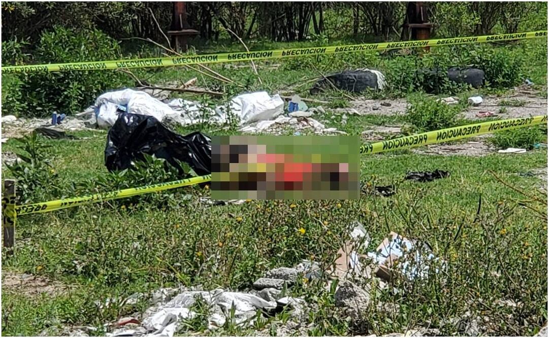 Embolsado en Circuito Exterior Mexiquense. Foto: Especial