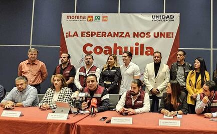Morena presume que Sheinbaum “unificó” a partidos políticos en Coahuila