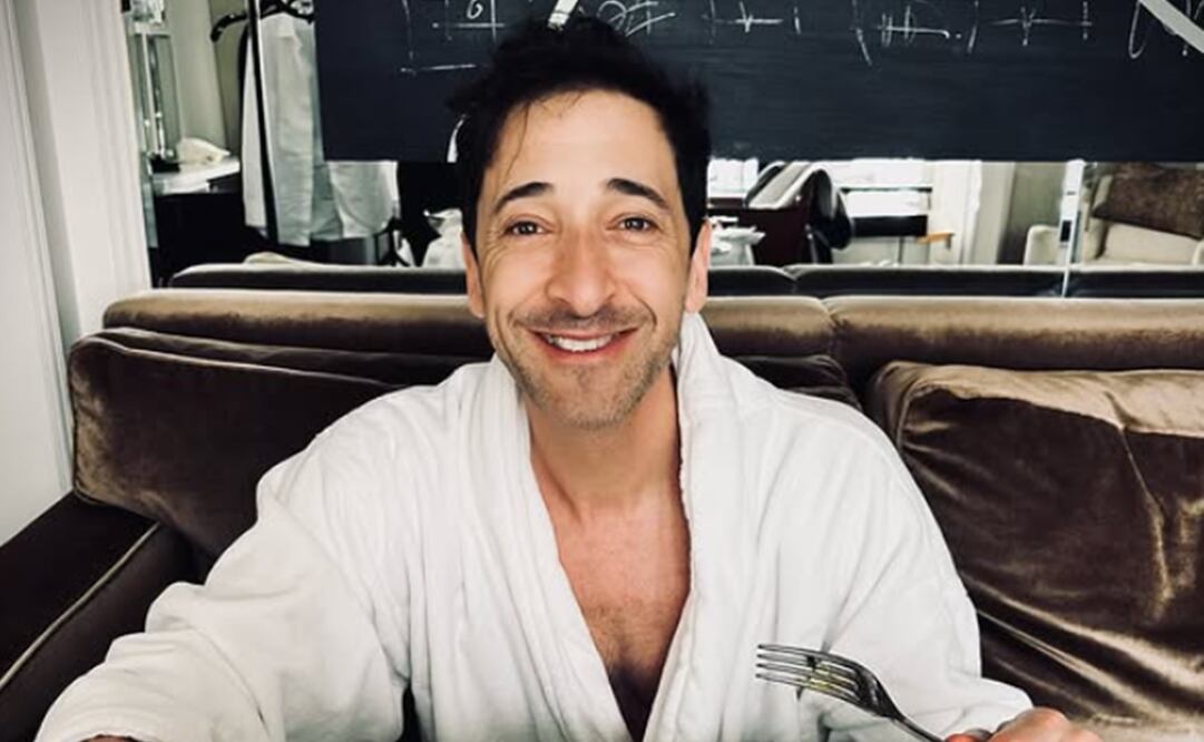 El actor Adrien Brody está nominado a Mejor Actor por "The Brutalist". Foto: Instagram oficial.