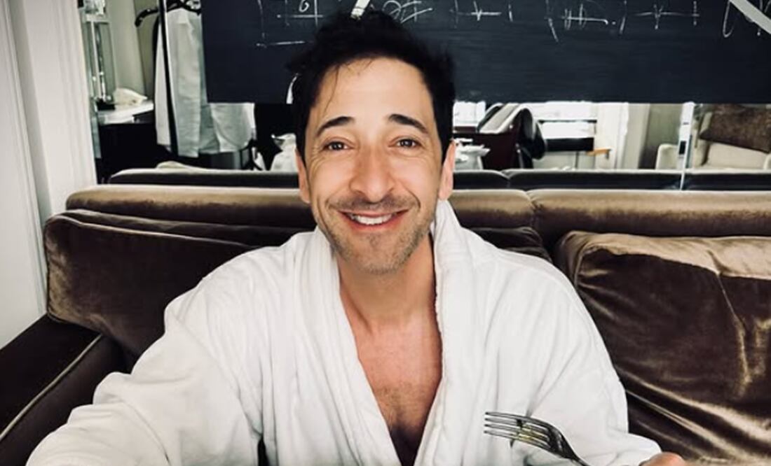 El actor Adrien Brody está nominado a Mejor Actor por "The Brutalist". Foto: Instagram oficial.