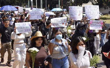 Estudiantes de la UAEM regresan a las calles de Cuernavaca para condenar feminicidio de Kimberly; exigen salida de la rectora