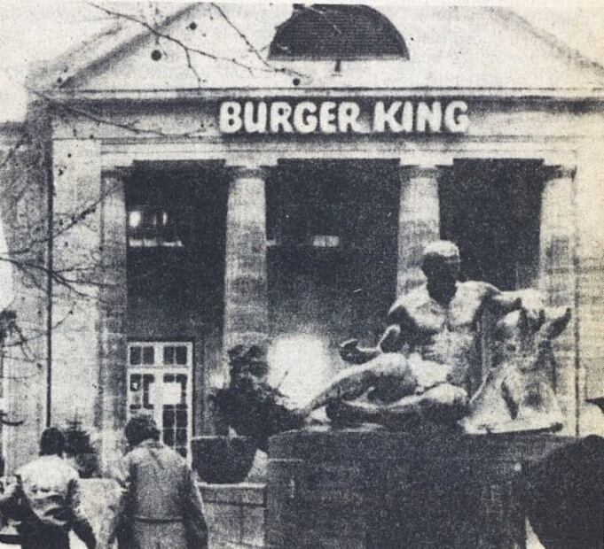 Cuando comer hamburguesas estaba de moda