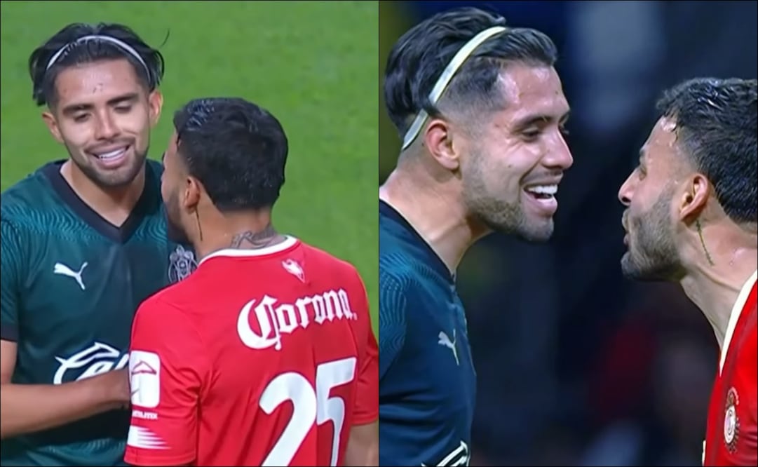 Alexis Vega se hizo de palabras con Ricardo Marín - Fotos: Capturas de pantalla