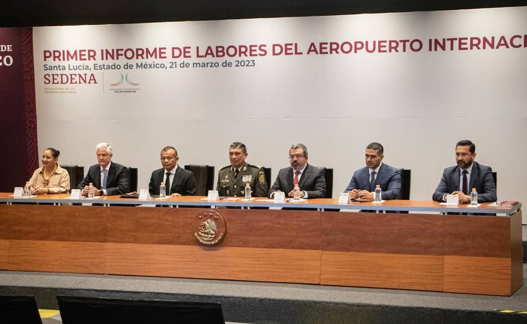 Ceremonia Conmemorativa al Primer Aniversario de Operaciones del AIFA / Foto: Gabriel Pano. EL UNIVERSAL