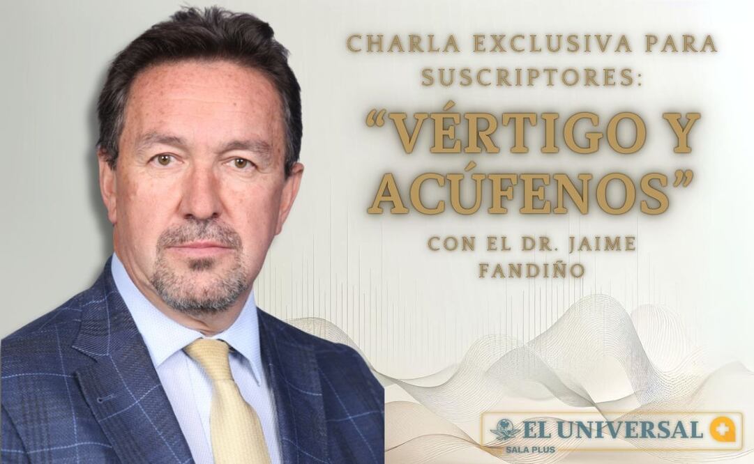 El Dr. Jaime Fandiño participará en un evento en línea exclusivo para suscriptores de EL UNIVERSAL.  |  Foto: especial.