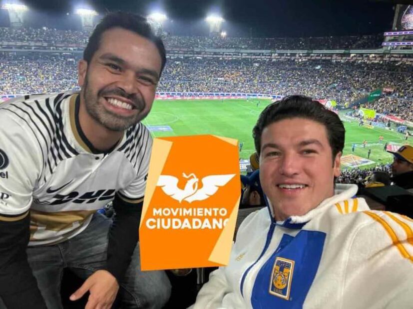 Jorge Álvarez Máynez con la camiseta de Pumas / Foto: Especiales