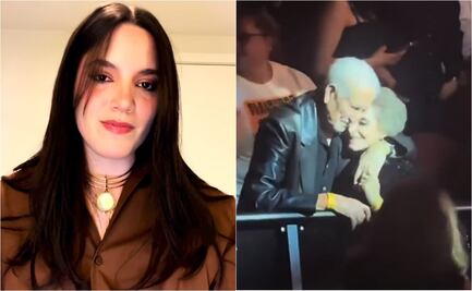 América, nieta de Cuquita Abarca, reacciona a la interacción de su abuelita y su hermano que se hizo viral: "besucones sí somos"