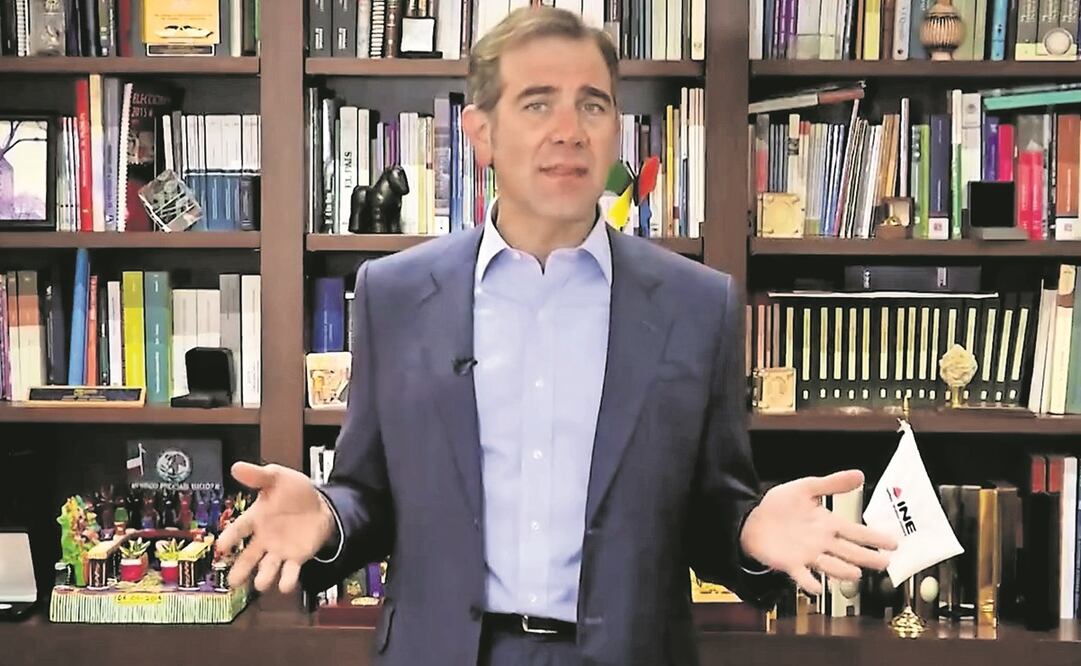 Lorenzo Córdova agradeció la participación en las elecciones. Foto: Tomada de video.