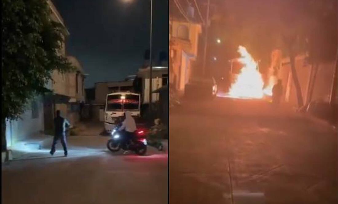 Integrantes de una organización delictiva autodenominada “La maña”, balearon una unidad de transporte público. Fotos: Captura de videos
