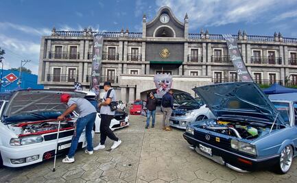 Exhiben autos tuneados en la alcaldía Cuajimalpa