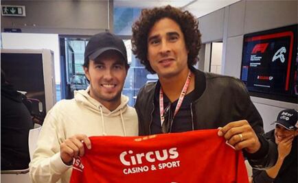 Ochoa apoya a "Checo" Pérez en el GP de Bélgica