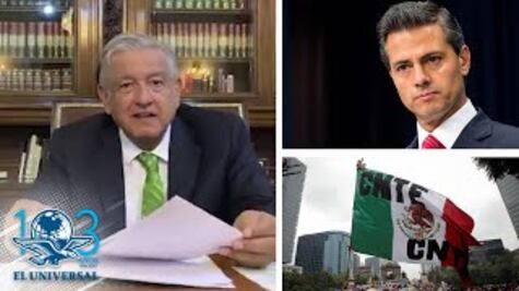 AMLO firma memorándum para frenar reforma educativa de Peña Nieto