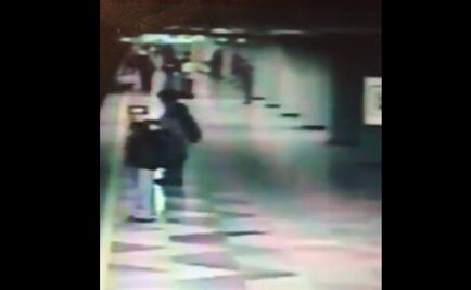 Video. Empujan a mujer a vías del Metro y muere en estación Cerro de la Estrella