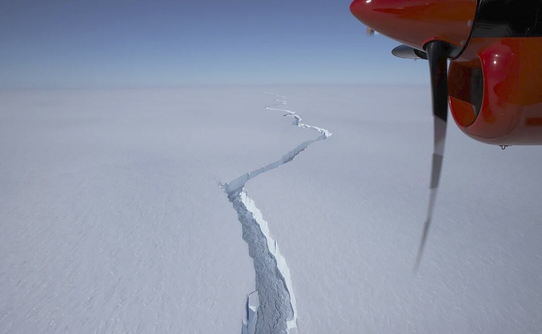 Foto: British Antarctic Survey vía AP