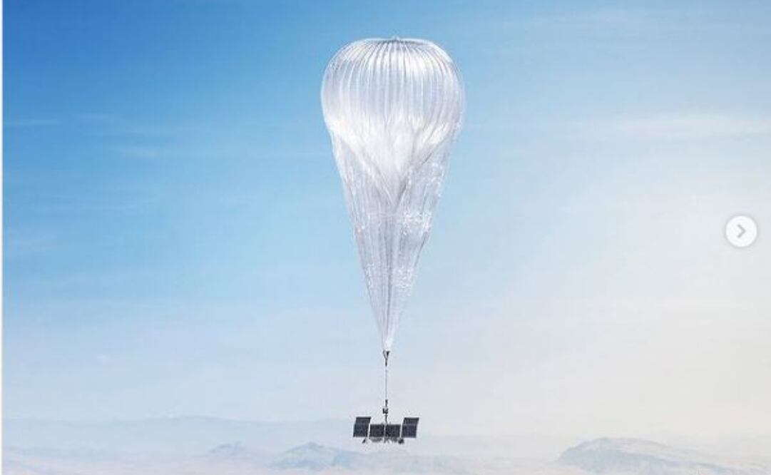 Loon llevaba internet de alta velocidad a través de globos aerostáticos. 