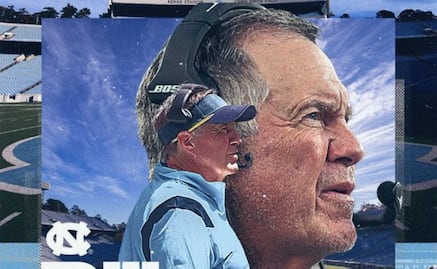 Bill Belichick, leyenda de la NFL vuelve a la actividad; será head coach de North Carolina