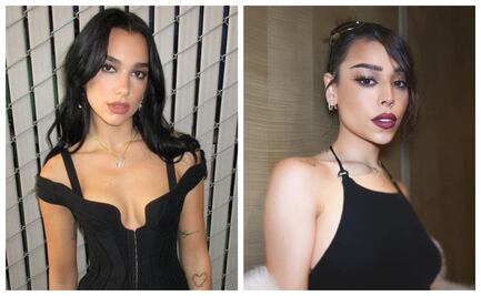 Dua Lipa y Danna Paola lucen igual con looks que dejan sus caderas al desnudo