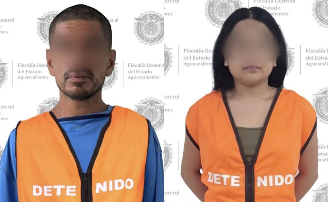 Dos detenidos en Aguascalientes por violencia familiar contra madre y abuela (01/10/2025). Foto: Especial