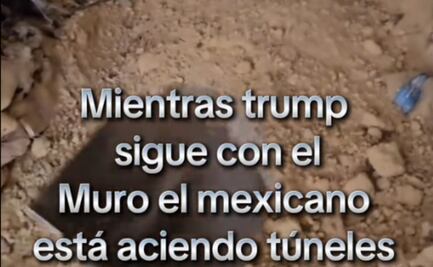 Difunden en TikTok supuestos túneles falsos que cruzan a EU; “es una trampa”, advierte embajada