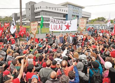 Lula da Silva hereda a Haddad su candidatura