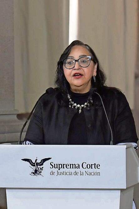 La ministra Norma Piña no está sola, señaló el diputado de MC. Foto: Archivo / EL UNIVERSAL