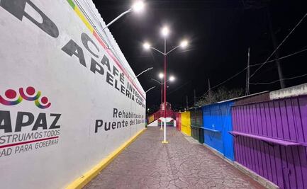Rehabilitan paraje Bajo Puente, a un costado de la autopista México- Puebla
