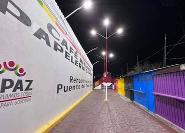 Rehabilitan paraje Bajo Puente, a un costado de la autopista México- Puebla