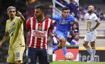 Los 'cuatro grandes' de la Liga MX en crisis en el Apertura 2022