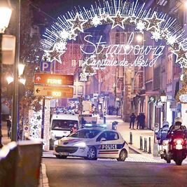 Estrasburgo: tiroteo deja al menos tres muertos y 12 heridos