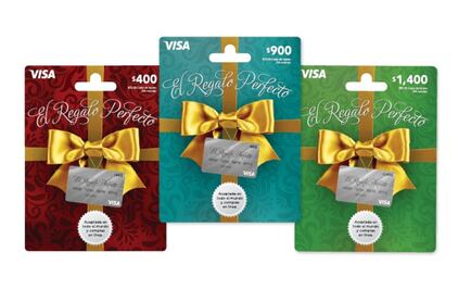 Visa lanza tarjeta de regalo prepagada para compras en línea
