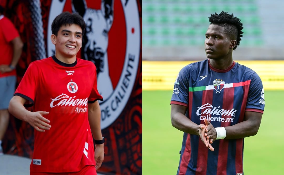 Gilberto Mora con TIjuana y Jairón Charcopa con Atlante, rumbo a inicio del Apertura 2026 - Fotos: @xolos en Instagram e Imago7