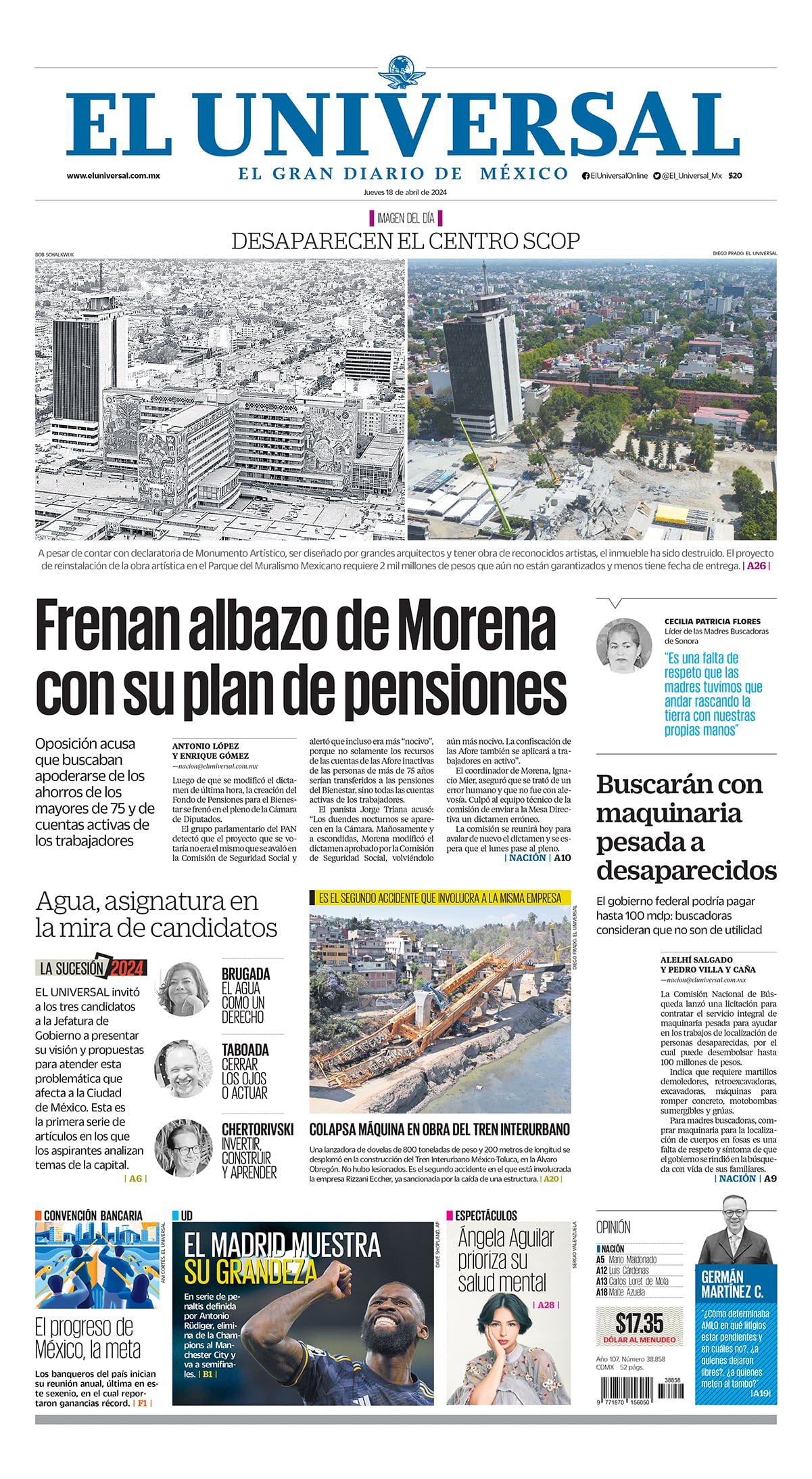 Portada impresa