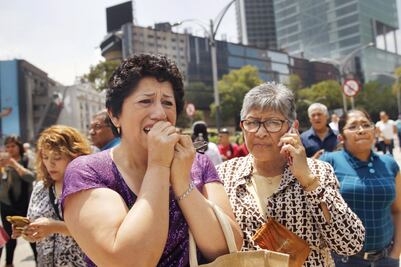 Estrés postraumático, marca del temblor