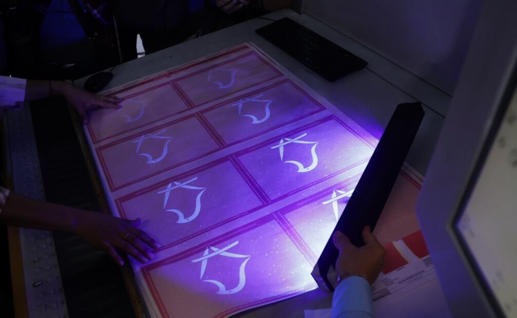 Boletas deben brindarle a la ciudadanía la certeza de que estas boletas no serán falsificadas (10/04/2025). Foto: Carlos Mejía / EL UNIVERSAL