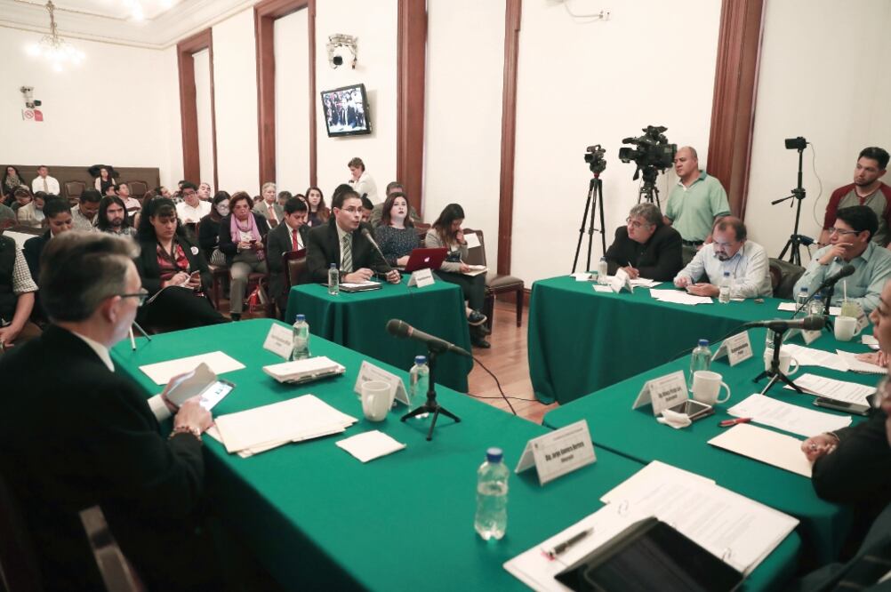 Daniel Balboa Verduzco, uno de los 12 contendientes a la presidencia de la CDH, planteó en su entrevista establecer audiencias ciudadanas en la comisión para acercarse más a los ciudadanos. (ALEJANDRA LEYVA. EL UNIVERSAL)