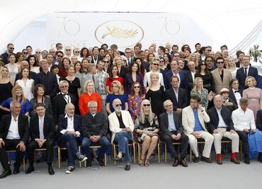 Mexicanos posan en foto histórica de Cannes