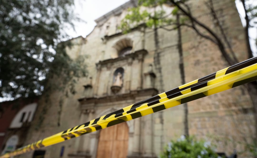 Iglesia del centro de Oaxaca. Foto: Mario Arturo Martínez