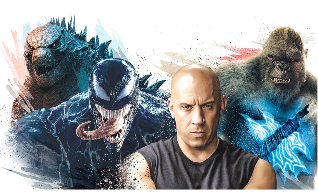 En el top ten 2021, como ha ocurrido tradicionalmente, lideran las secuelas o los filmes pertenecientes a una franquicia. Fotoarte: Daniel Razo. EL UNIVERSAL. Fotos: CORTESÍA