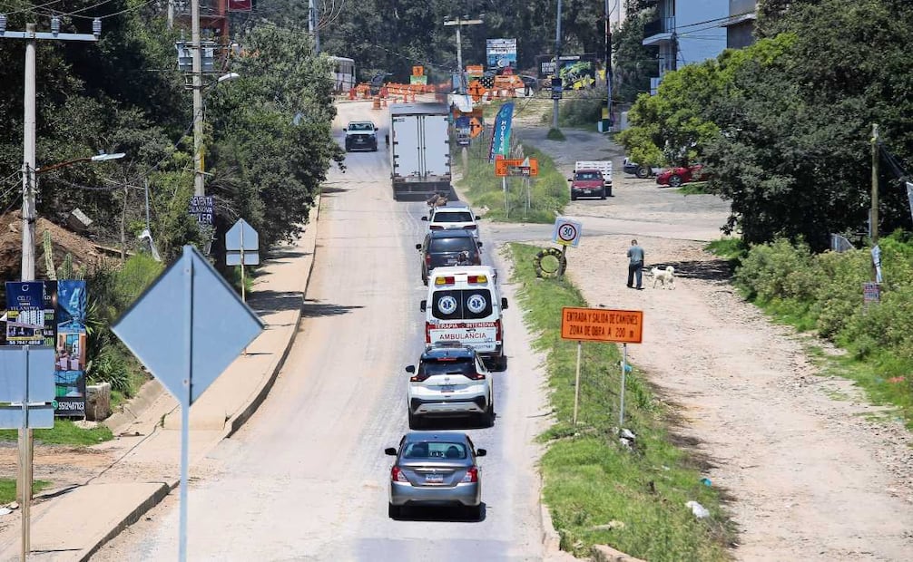 Durante un recorrido realizado por EL UNIVERSAL, se constató que la circulación en la zona es complicada. Foto: Carlos Mejía