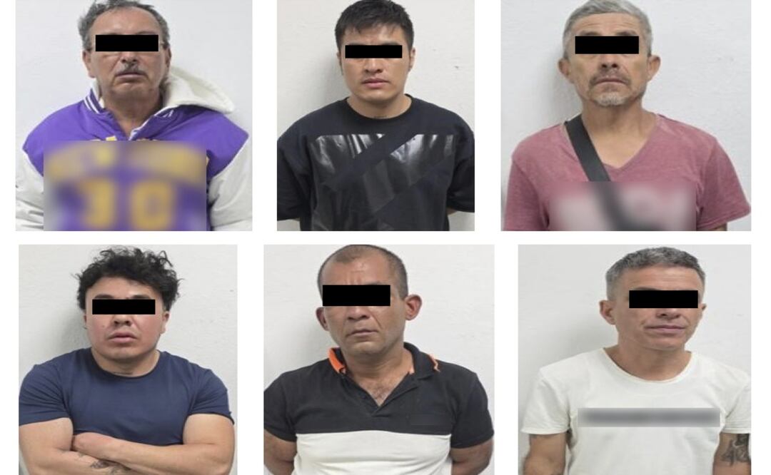 Cae grupo con más de 100 dosis de droga en GAM; seis hombres fueron detenidos en La Villa. Foto: Especial